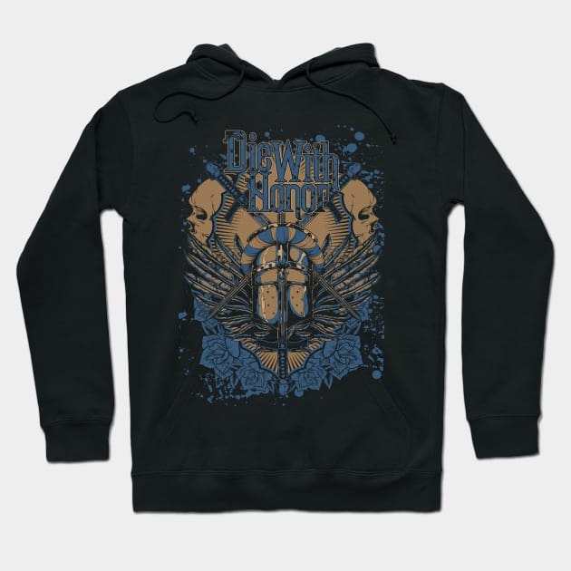 Die With Honor Hoodie by JakeRhodes